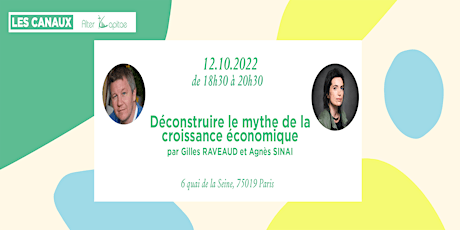 Conférence :  Déconstruire le mythe de la croissance économique
