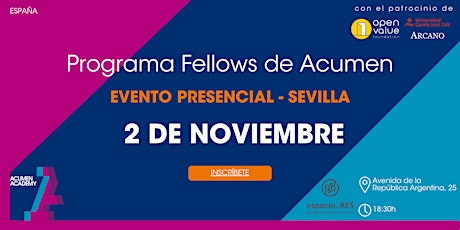 Programa de Fellows de Acumen - Sevilla