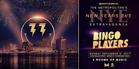 New Years Eve Extravaganza Feat. Bingo Players - New Orleans primary image