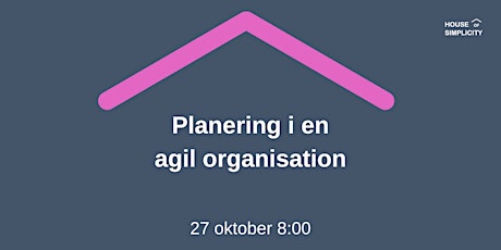 Planering i en agil organisation  primärbild