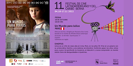 Hauptbild für 11. Festival de Cine Latinoamericano y del Caribe - Berna