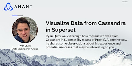 Data Engineer's Lunch #78: Visualize Data from Cassandra in Superset