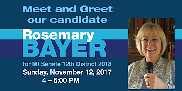 Meet and Greet our Candidate hosted by Pam Hansen