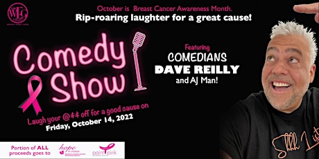 Laugh Your @$$ Off at Our Breast Cancer Benefit Comedy Show.