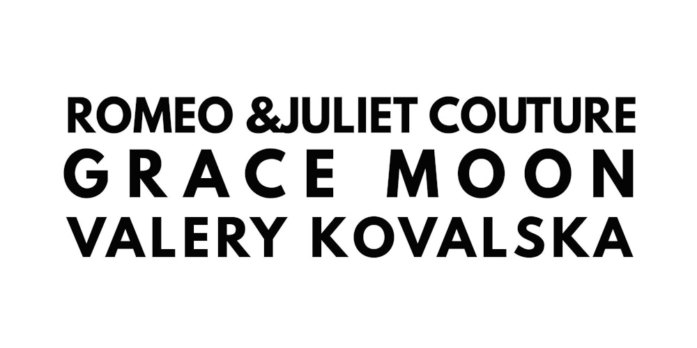 Romeo Juliet Couture Valery Kovalska Grace Moon SS18 Presented By Style Fashion Week Romeo Juliet Couture Valery Kovalska Grace Moon SS18 Presented By Style Fashion Week
