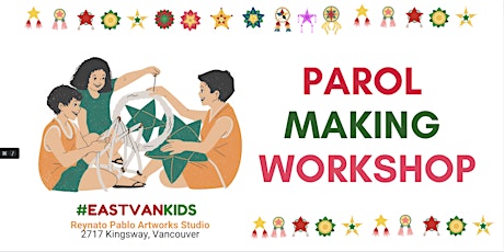 Saturday Parol Making Workshop for Kids