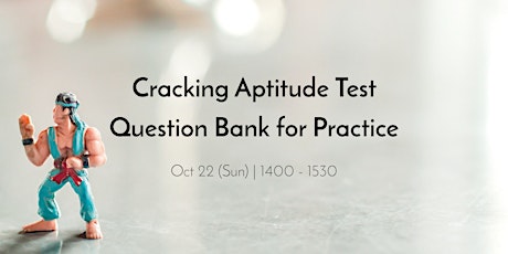 Cracking Aptitude Test primary image