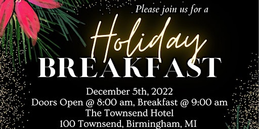 ANNUAL HOLIDAY BREAKFAST