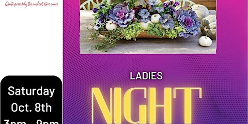 Ladies Night Fashion Show and SALE!