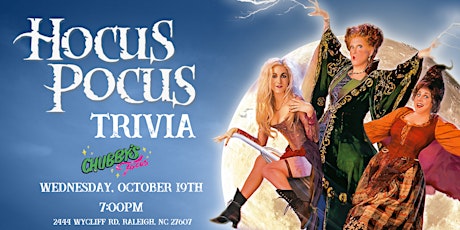 Hocus Pocus Trivia at Chubby's Tacos Raleigh