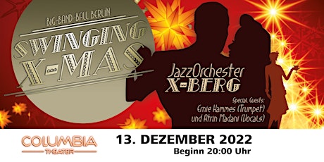 VERSCHOBEN: JazzOrchester X-Berg presents: SWINGING X-MAS