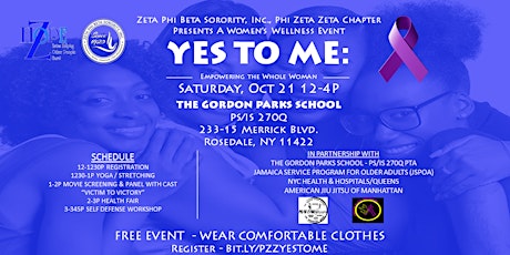 YES TO ME! EMPOWERING THE WHOLE WOMAN primary image