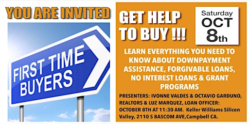 Free First Time Home Buyer Seminar
