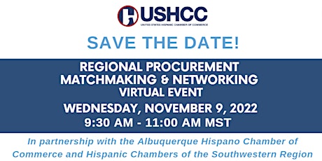 USHCC Small Business Procurement Matchmaking Virtual Event