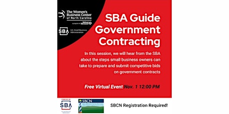 SBA Guide to Government Contracting primary image