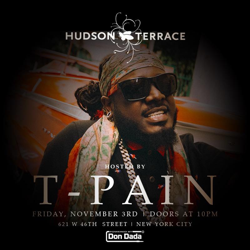 T Pain at Hudson Terrace Halloween Edition
