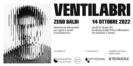 Zeno Baldi | VENTILABRI, performance per organo a canne e live electronics