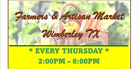 Farmers & Artisan Market in Wimberley TX