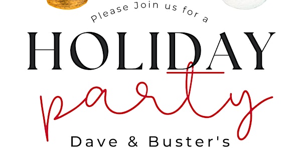 Arkansas CCIM | Holiday Party @ Dave & Busters!