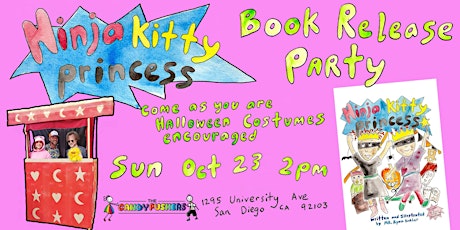 Ninja Kitty Princess Book Party Puppet Show and Live Music With Mr. Ryan