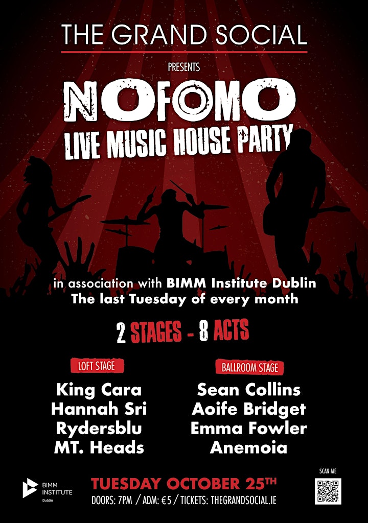 //NOFOMO// Live Music House Party - 8 bands - 2 Fl image