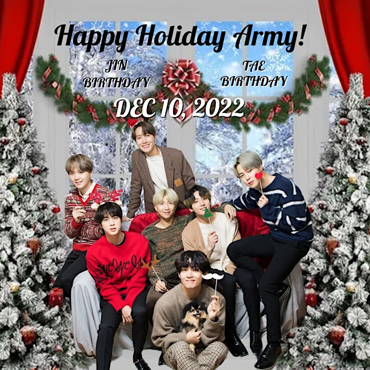 BTS ARMY 21 & Up HOLIDAY PARTY! Doors Open 5:30pm -12am image