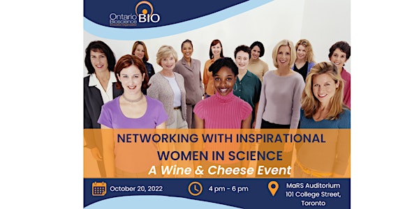 Networking with Inspirational Women in Science: A Wine & Cheese Event