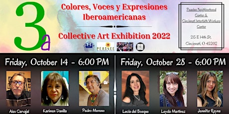 Collective Art Exhibition Colores, Voces y Expresiones Iberoamericanas 2022