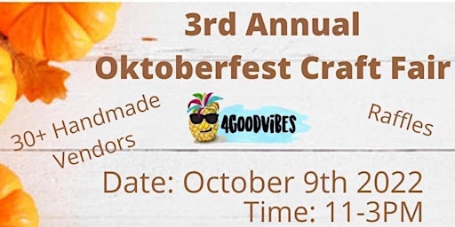 3rd Annual Oktoberfest Craft Fair