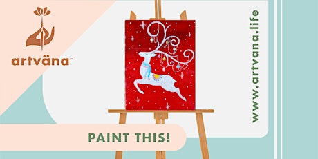 Holiday Sip and paint art class at Olympia Wine bar, Rumors!