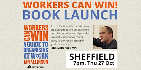 Workers Can Win - Sheffield book launch