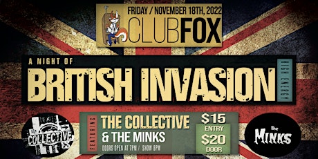 BRITISH INVASION - THE COLLECTIVE & THE MINKS
