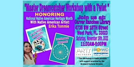 “Master Dreamcatcher Workshop with a Twist”