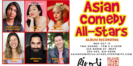 Asian Comedy All-Stars, album taping with Cassie Cao