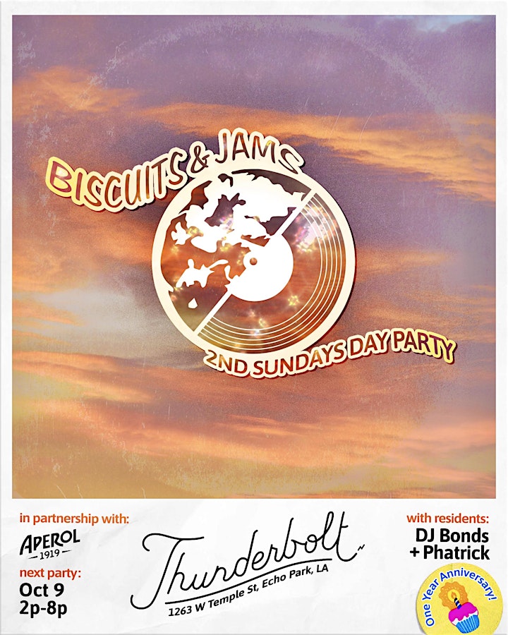 Biscuits & Jams: 2nd Sundays Day Party at Thunderbolt LA image