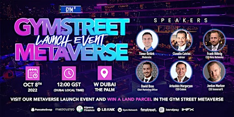 GYM STREET Metaverse Launch Event