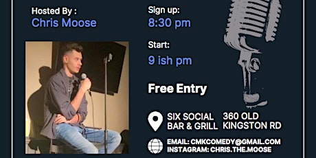 Scarborough Comedy Open Mic Night primary image