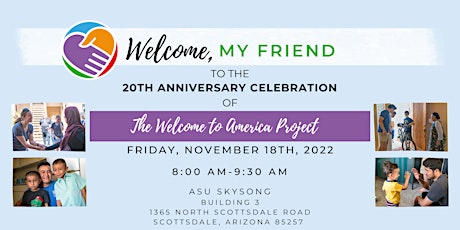 The Welcome to America Project 20th Anniversary Celebration