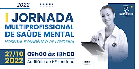 I Jornada Multiprofissional de Saúde Mental - HE Londrina primary image