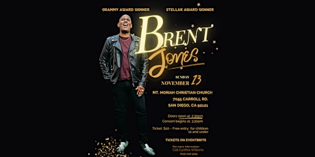Brent Jones Concert