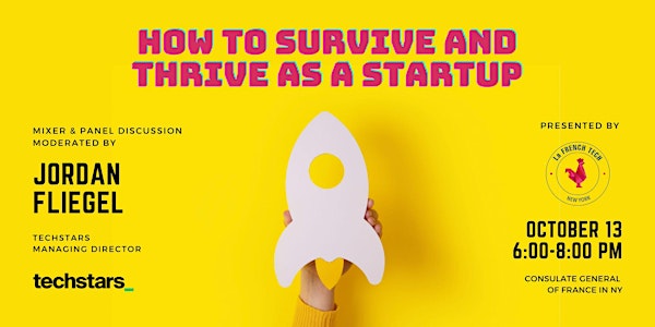 Mixer & Panel Discussion: How to Survive and Thrive as a Startup