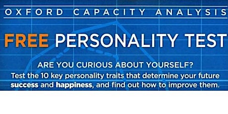Curious About Your Personality? Free Testing!
