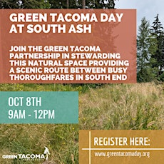 Celebrate Green Tacoma Day at South Ash Open Space in South End