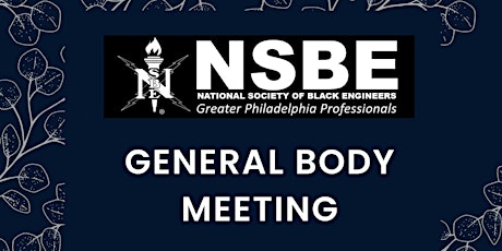 NSBE October General Body Meeting