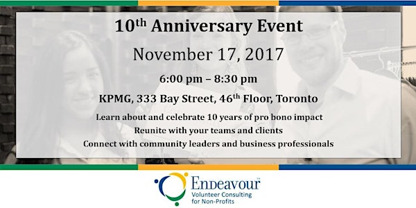 Endeavour 10th Anniversary Celebration