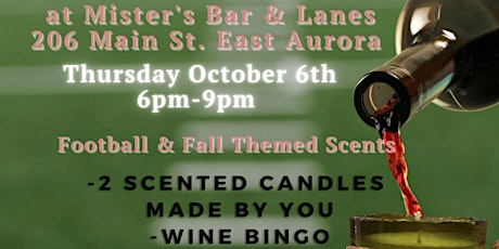 Sip  and Pour Candle Workshop at Mister's Bar and Lanes