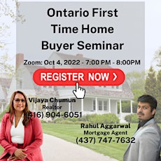 FREE First Time Home Buyer Seminar - VIRTUAL (ZOOM)