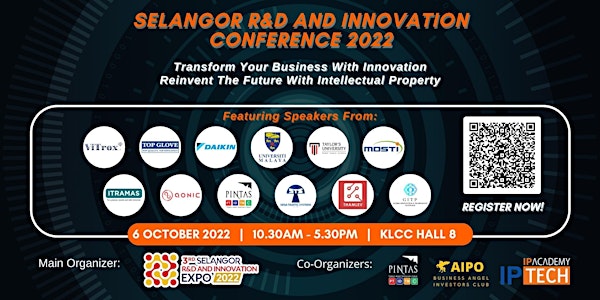 Selangor R&D and Innovation Conference 2022 - Website