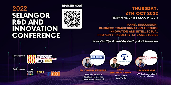 Selangor R&D and Innovation Conference 2022 - Website image