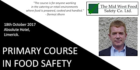 Primary Course in Food Safety. Join over 90,000 EHAI certificate holders! primary image